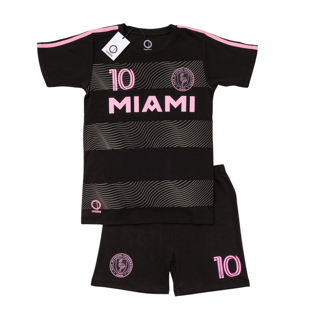 $128 NWT ONSIDE Unisex Women’s Men’s “Miami” Pajama Set Sz XS S M Pima Cotton